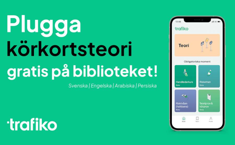 Plugga körkortsteori med Trafiko