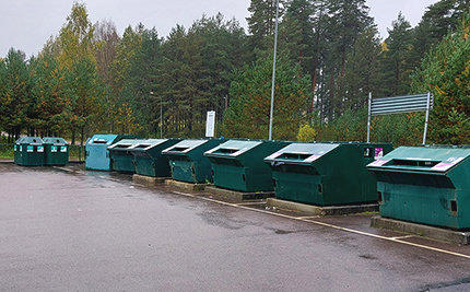 Källgatans återvinningsstation tas bort