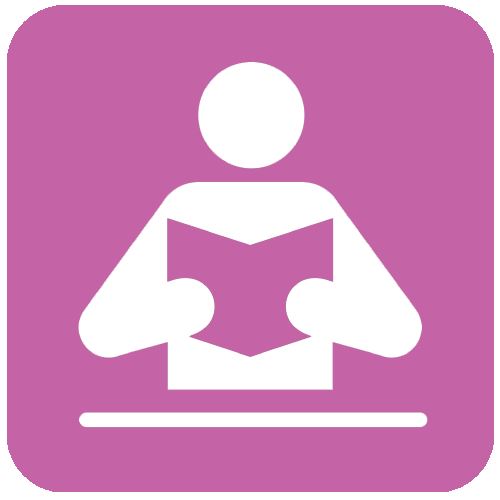 Grafisk illustration för bibliotek