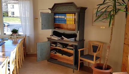 Rum för släktforskning på biblioteket