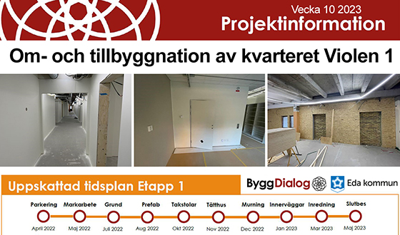 Projektinformation Kv Violen 1