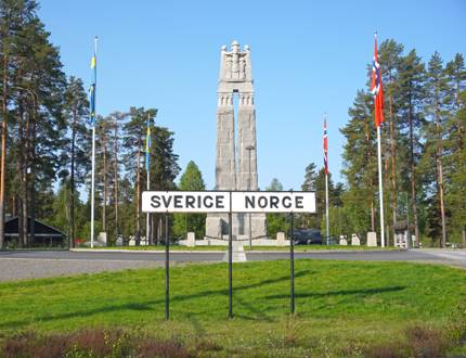 Morokulien, gränsen mellan Sverige och Norge