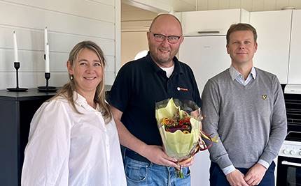 Hanna Andersson, Øistein Solberg och Johan Örnberg