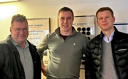 Pär Sundman, Johan Örnberg och Dennis Aregarn