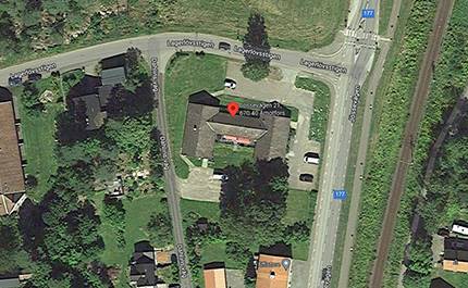 Karta terräng - Jössevägen 21, Åmotfors