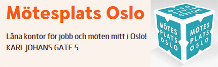 Banner Mötesplats Oslo