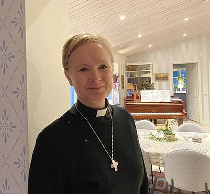 Anna Fredricksson, kyrkoherde i Eda-Köla pastorat – Svenska kyrkan i Eda kommun.
