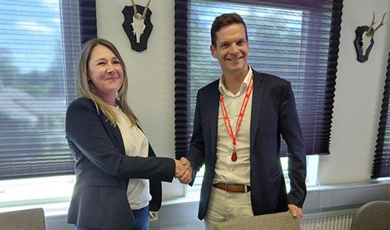 Hanna Andersson och Aki Suvilahti