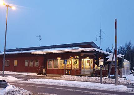 Svenska tullen på gränsen Sverige-Norge
