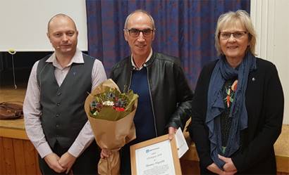 idrottsspristagare Thommy Flognfeldt 