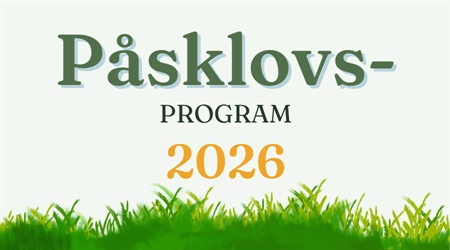En bild som beskriver Påsklovsprogram